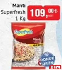 SUPERFRESH MANTI 1 KG